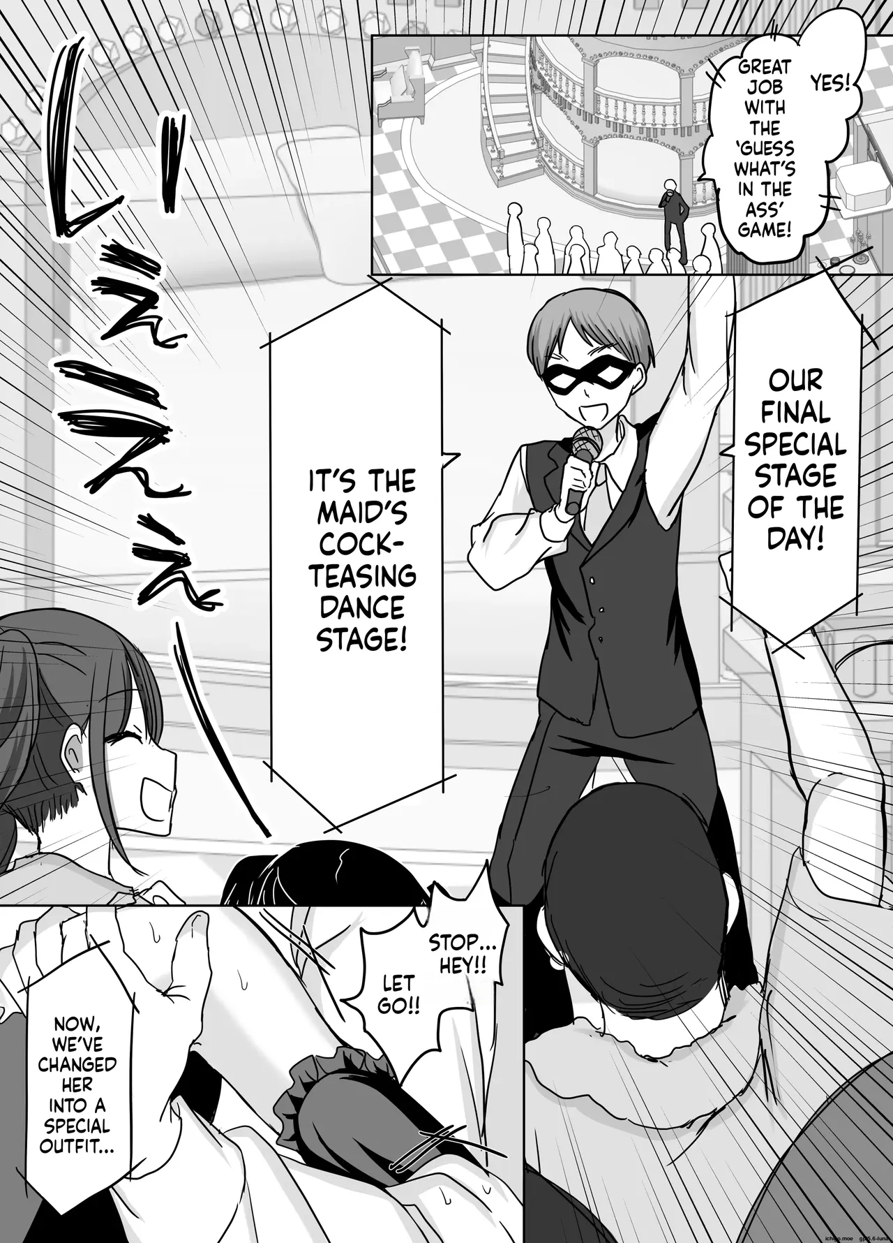 A Humiliating Fall from Grace at the Cross-Dressing Maid Café I Used to Look Down On! page 52