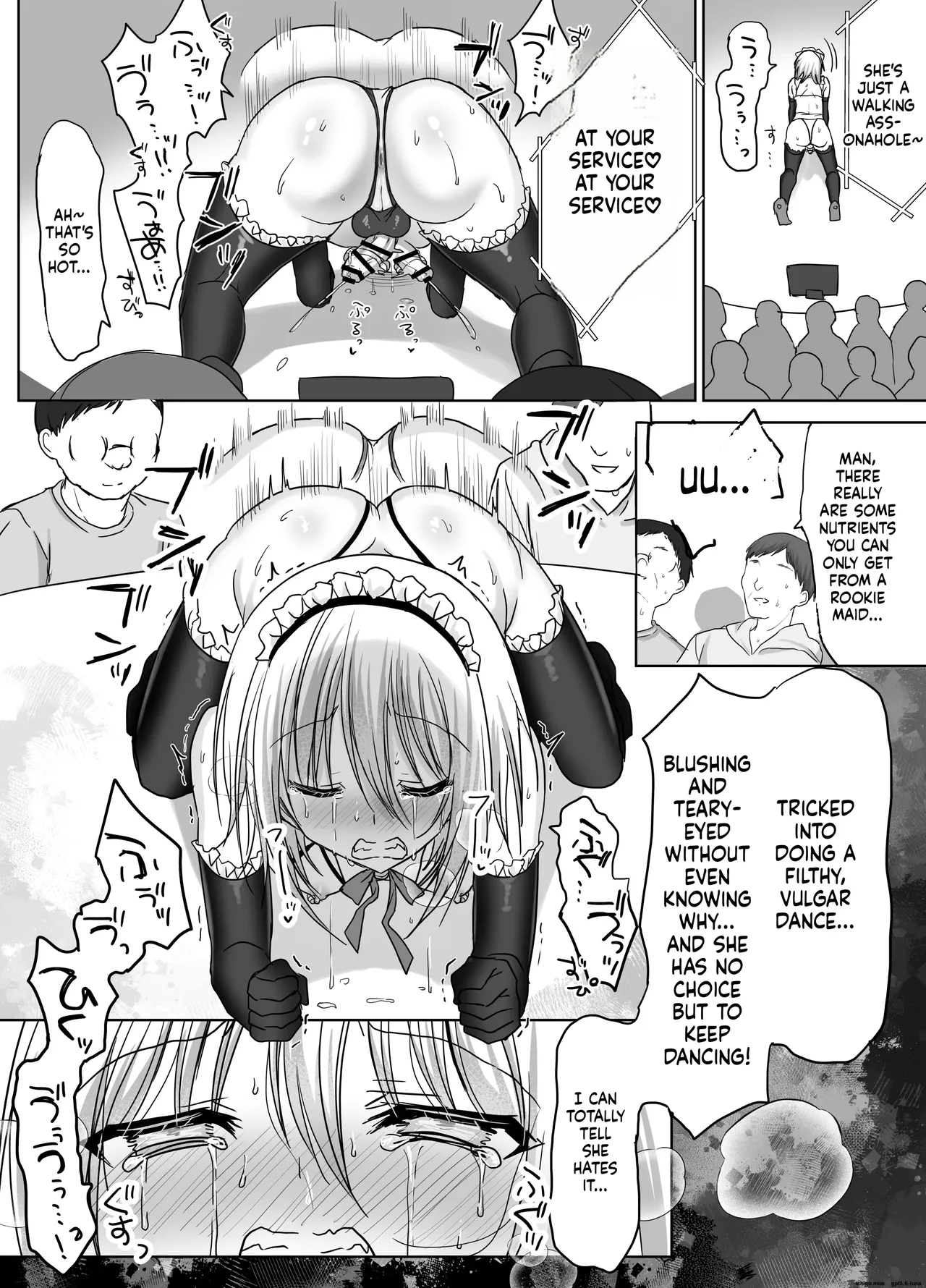 A Humiliating Fall from Grace at the Cross-Dressing Maid Café I Used to Look Down On! page 59