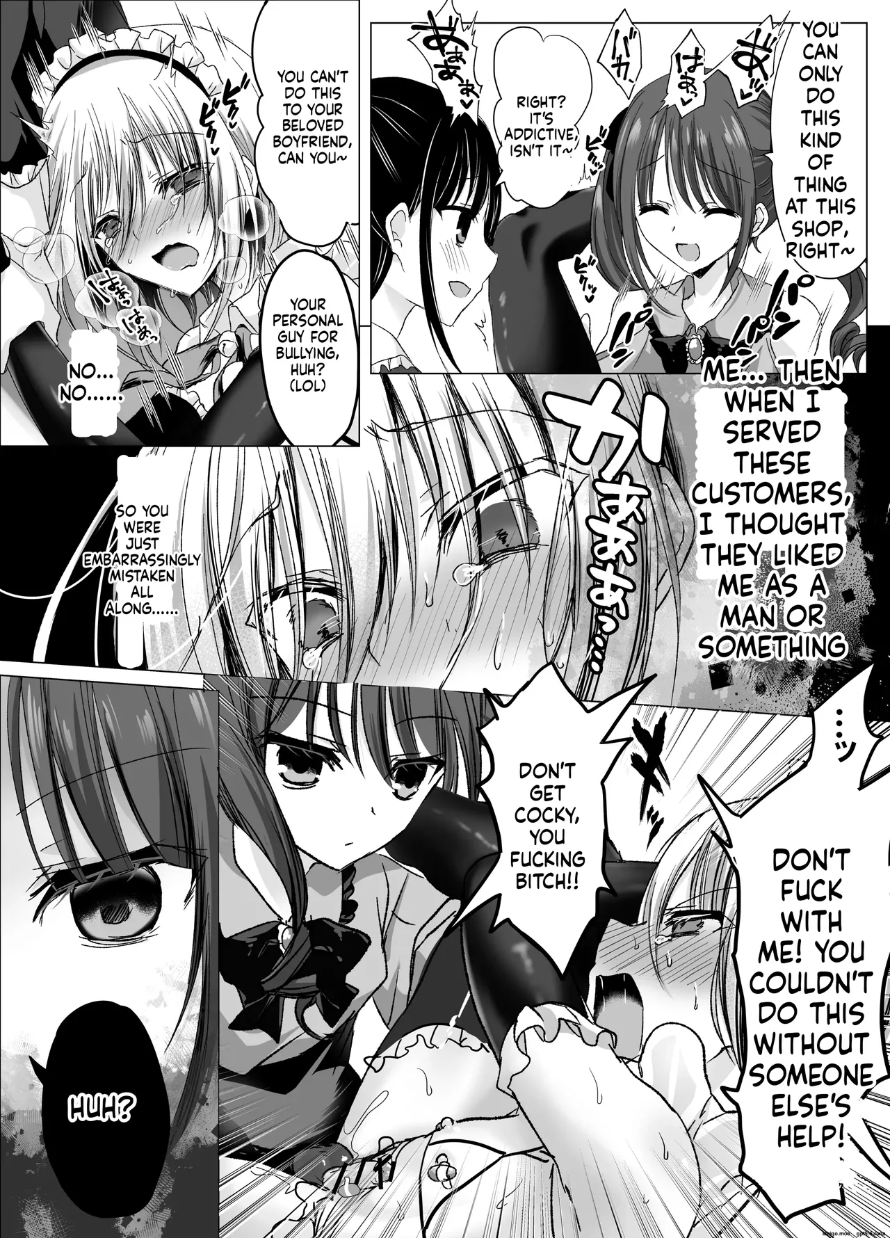 A Humiliating Fall from Grace at the Cross-Dressing Maid Café I Used to Look Down On! page 65