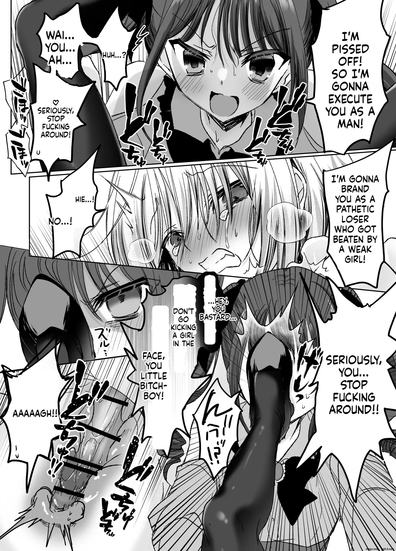 A Humiliating Fall from Grace at the Cross-Dressing Maid Café I Used to Look Down On! page 67