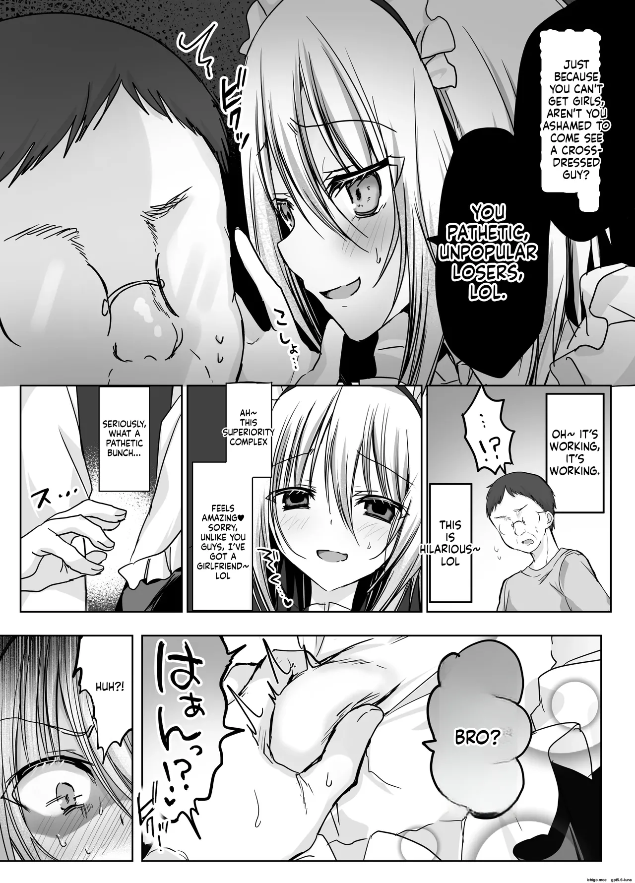 A Humiliating Fall from Grace at the Cross-Dressing Maid Café I Used to Look Down On! page 9