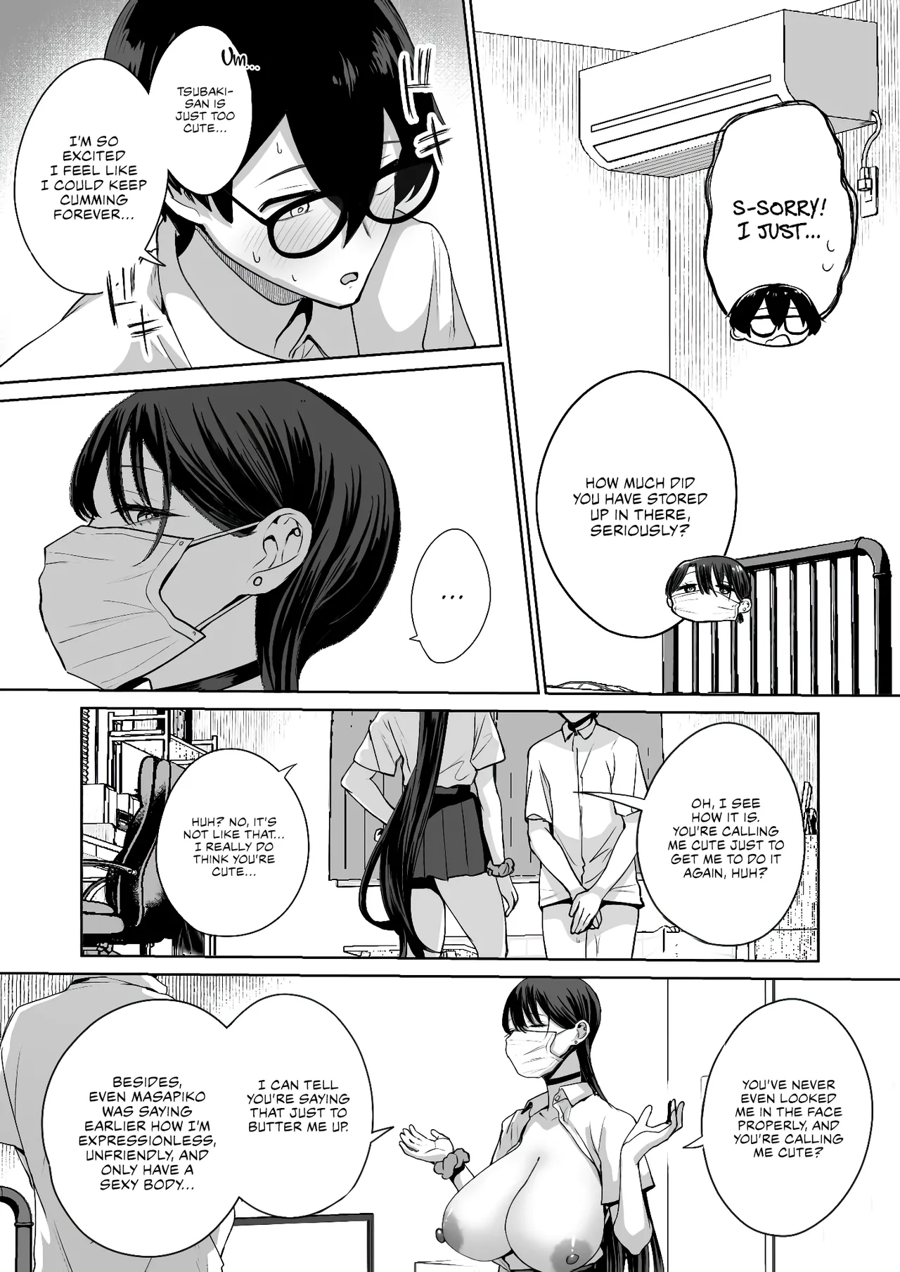 A kind, easy-going, slutty gyaru who even lets an otaku like me cum inside her page 18
