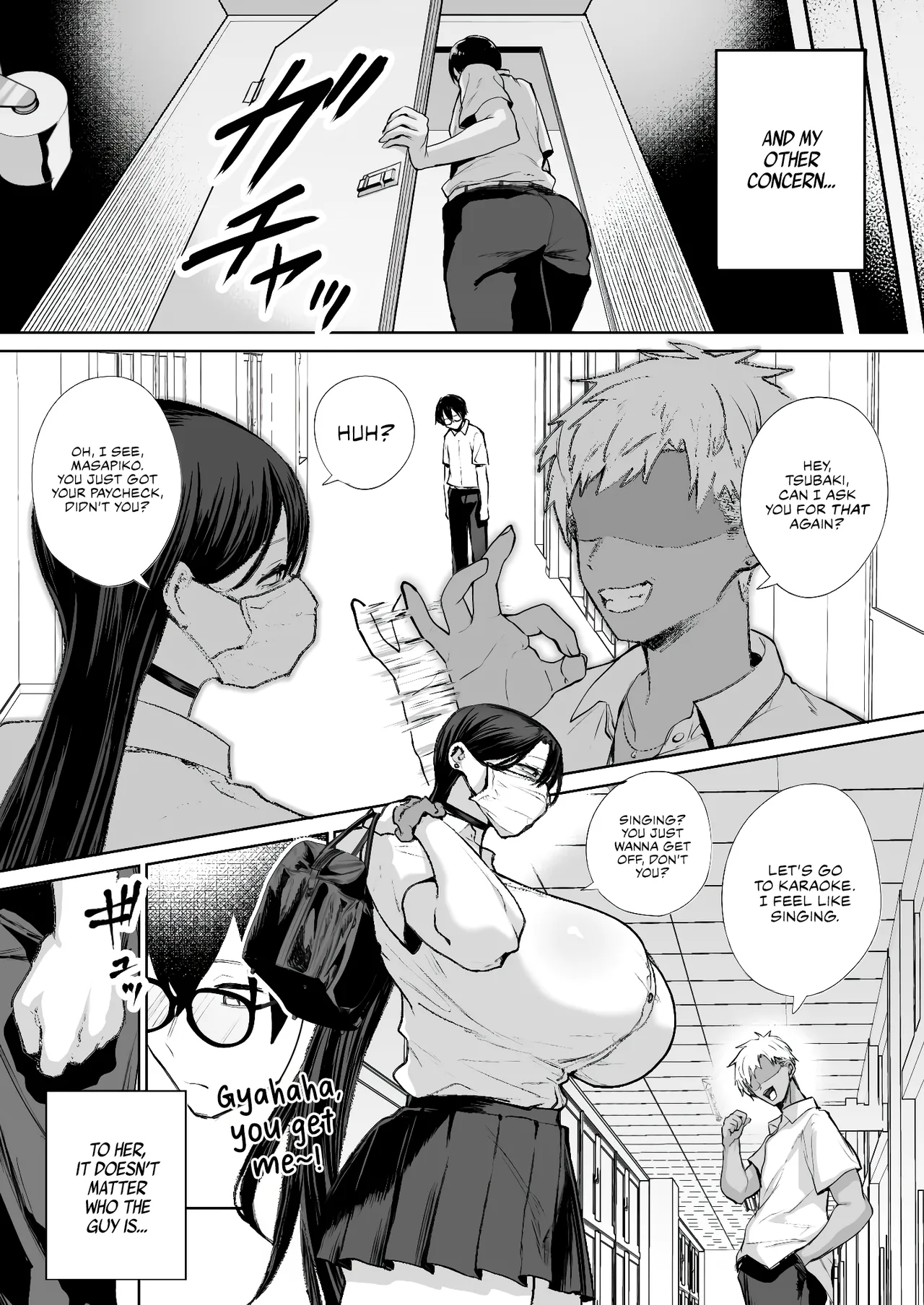 A kind, easy-going, slutty gyaru who even lets an otaku like me cum inside her page 5