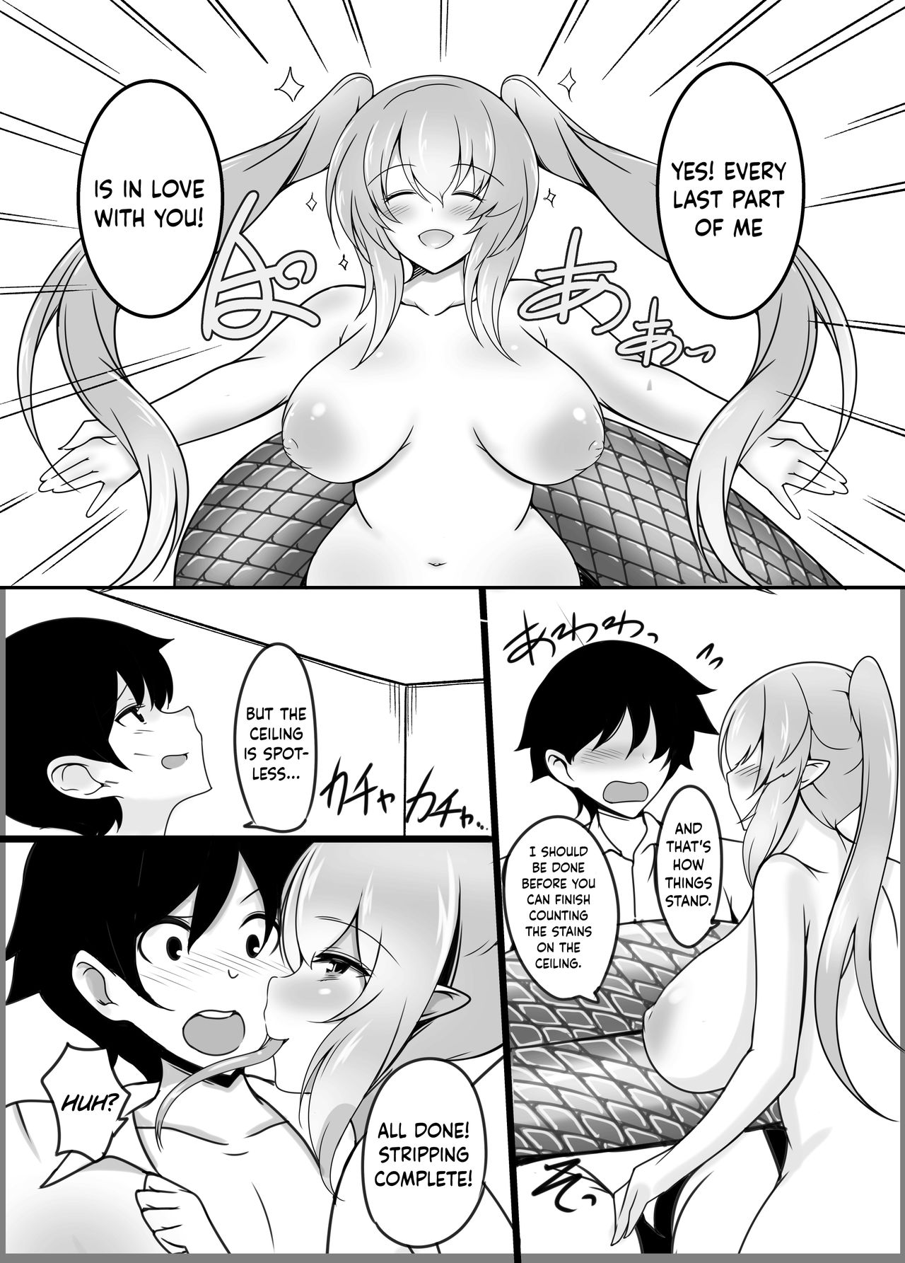 A Lamia's Tail Ties the Knot page 6