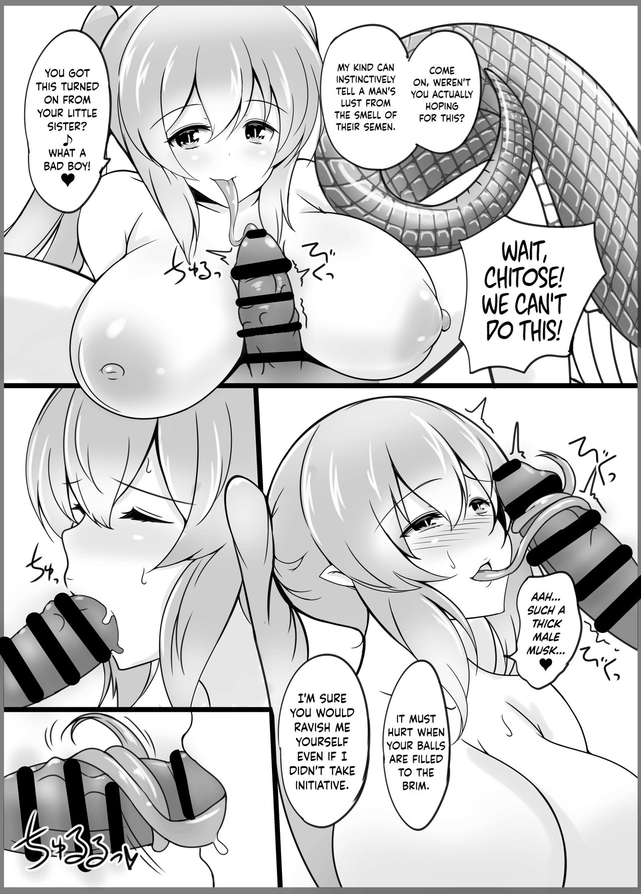 A Lamia's Tail Ties the Knot page 7