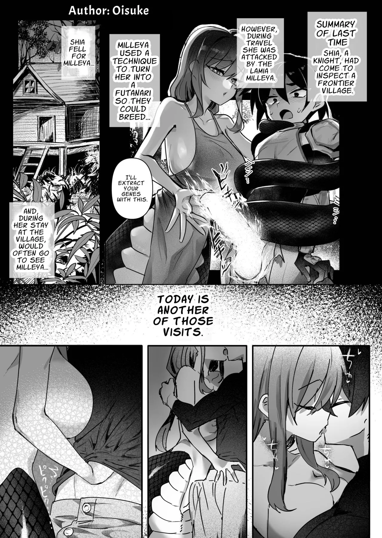 A Lamia Wants The Futa Knightess To Feel Good page 2