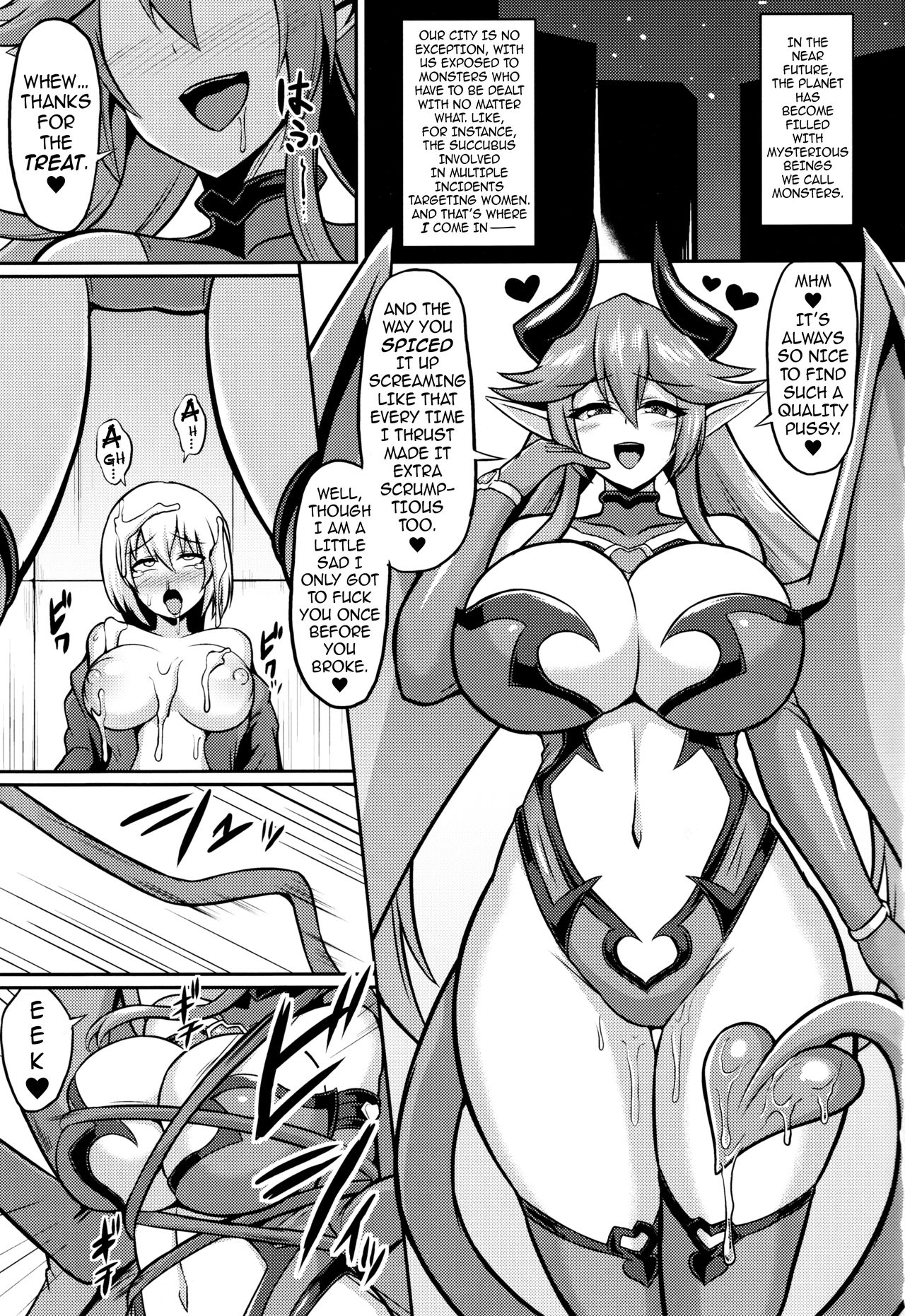 A Lesbian Succubus’s Lust Crest Pleasure Training 2 page 2
