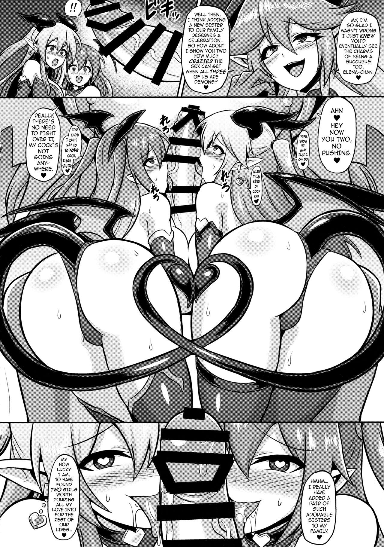A Lesbian Succubus’s Lust Crest Pleasure Training 2 page 21