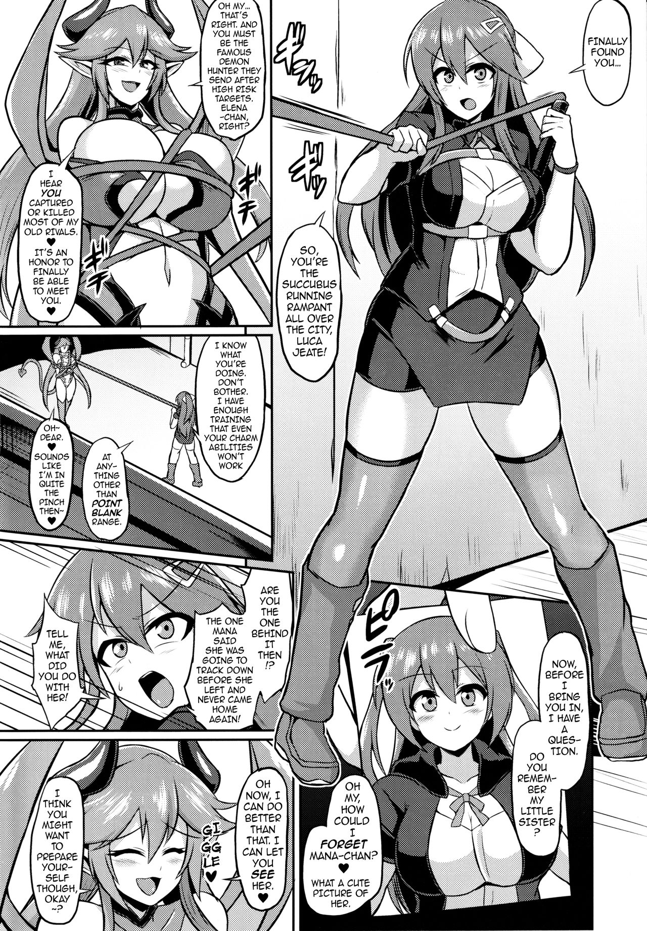 A Lesbian Succubus’s Lust Crest Pleasure Training 2 page 3