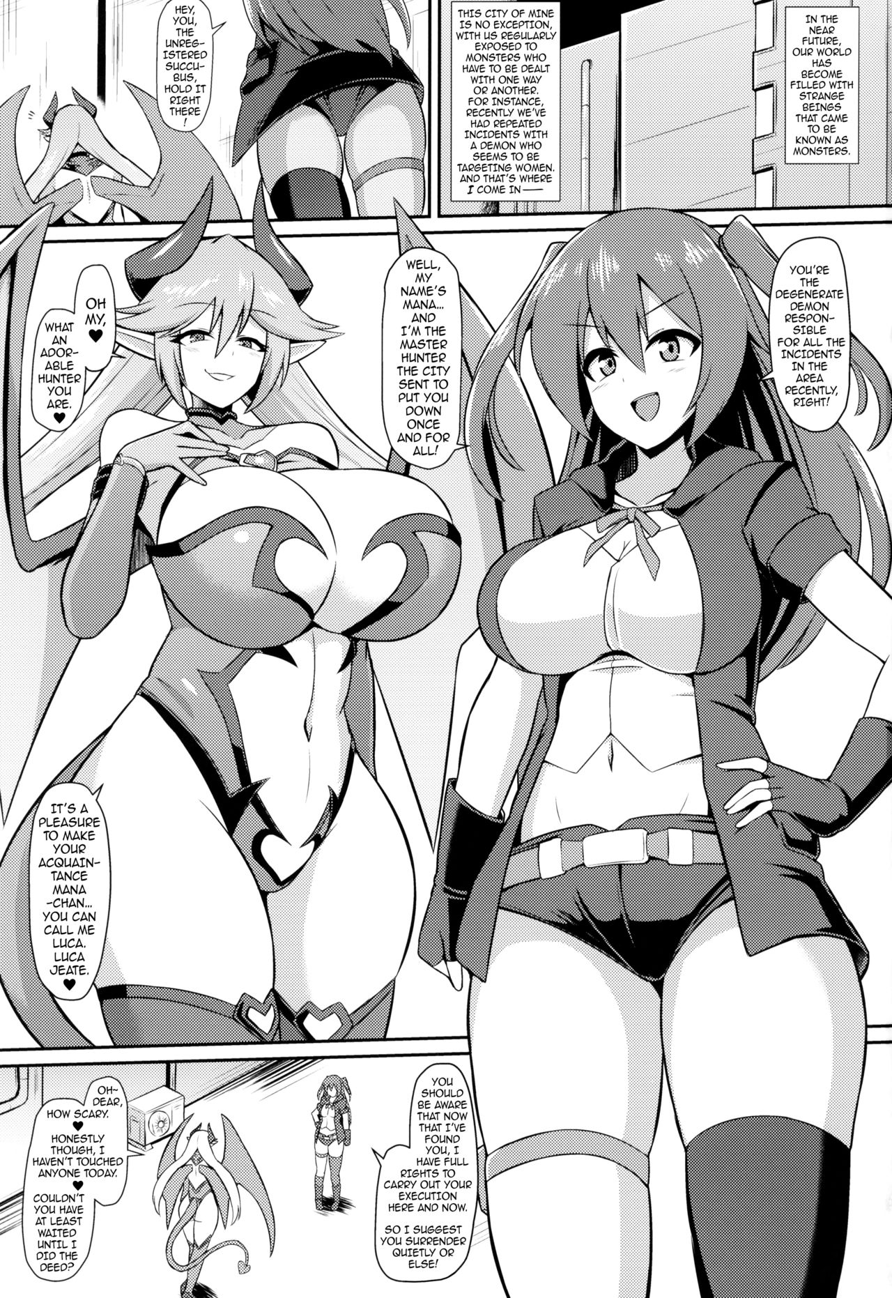 A Lesbian Succubus’s Lust Crest Pleasure Training page 2