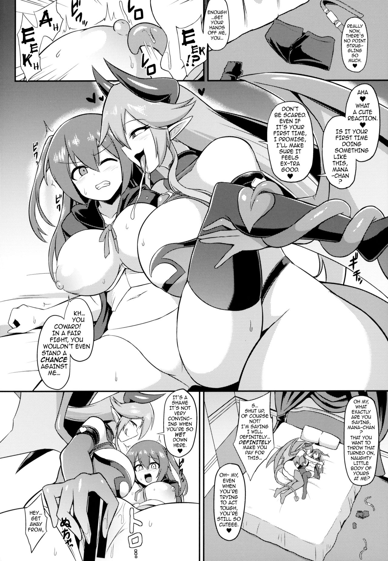 A Lesbian Succubus’s Lust Crest Pleasure Training page 5