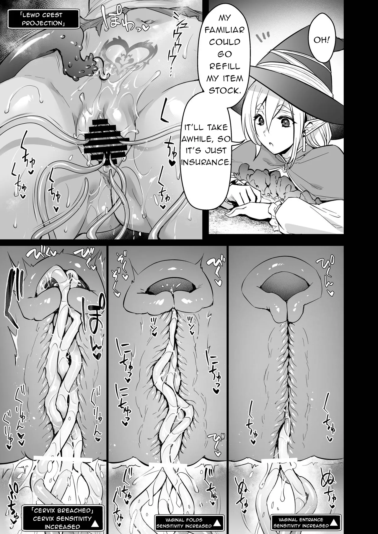 A Level 250 Mage Falls Into a Sensory Deprivation Pit and Loses Her Humanity to Level Drain page 12