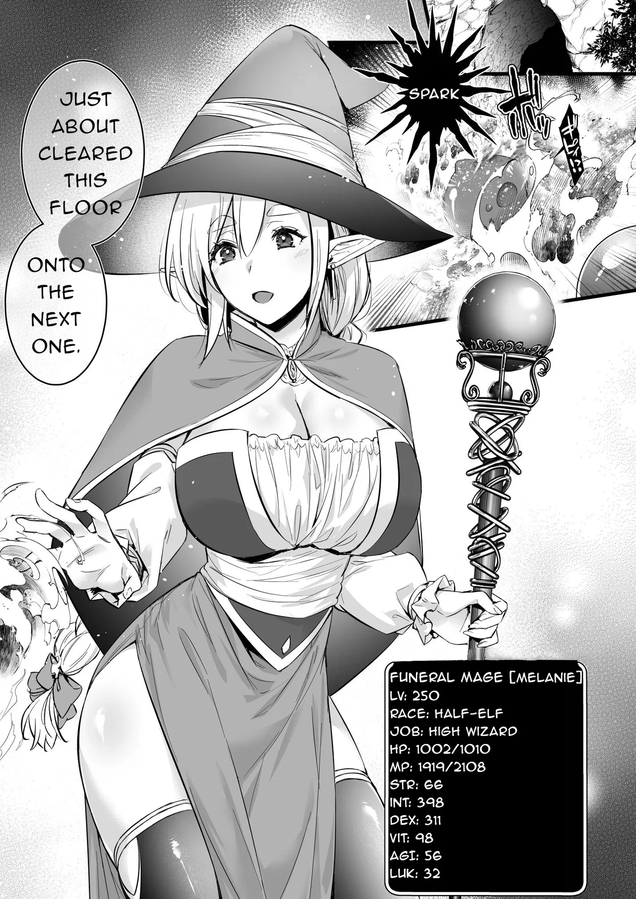 A Level 250 Mage Falls Into a Sensory Deprivation Pit and Loses Her Humanity to Level Drain page 2