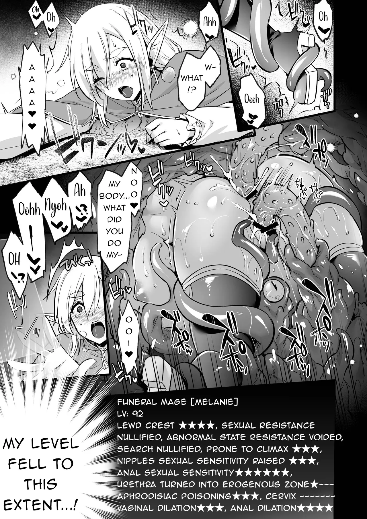 A Level 250 Mage Falls Into a Sensory Deprivation Pit and Loses Her Humanity to Level Drain page 28