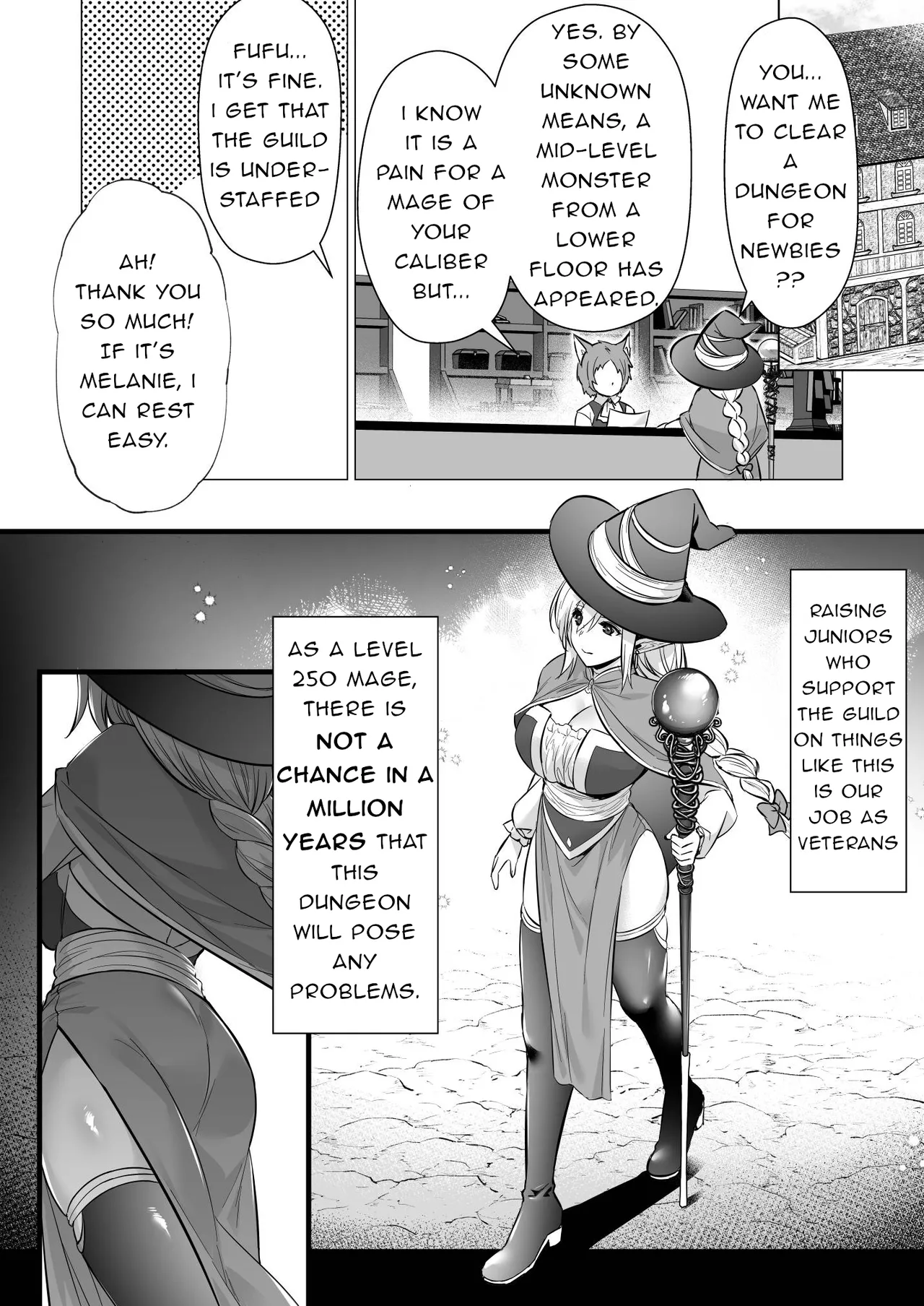 A Level 250 Mage Falls Into a Sensory Deprivation Pit and Loses Her Humanity to Level Drain page 3