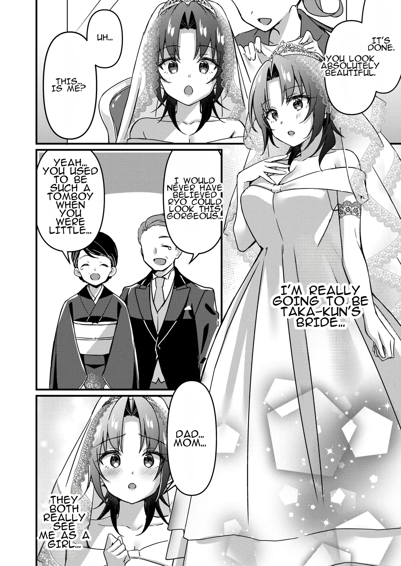 A Life-Changing App Brings Rosy Days! ~I♂ Am a Happy Bride♀~ page 15