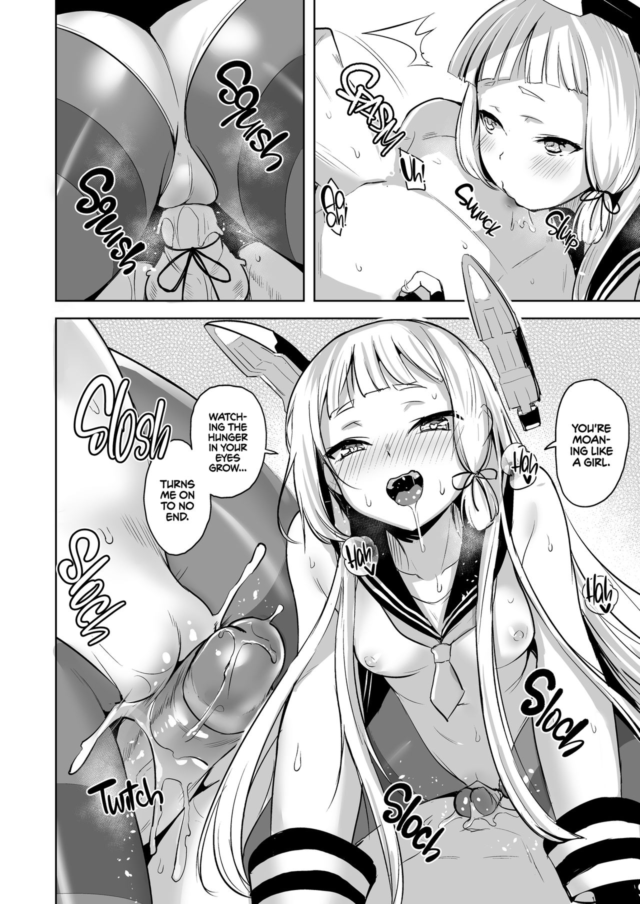 A Lil’ Bit Sadistic Murakumo Has Her Fun With Admiral page 12
