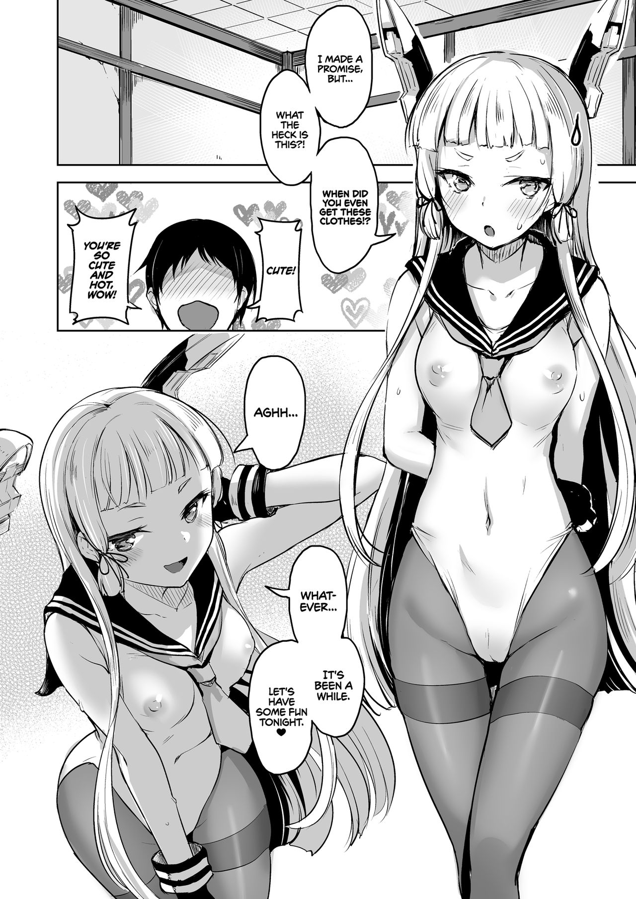 A Lil’ Bit Sadistic Murakumo Has Her Fun With Admiral page 4