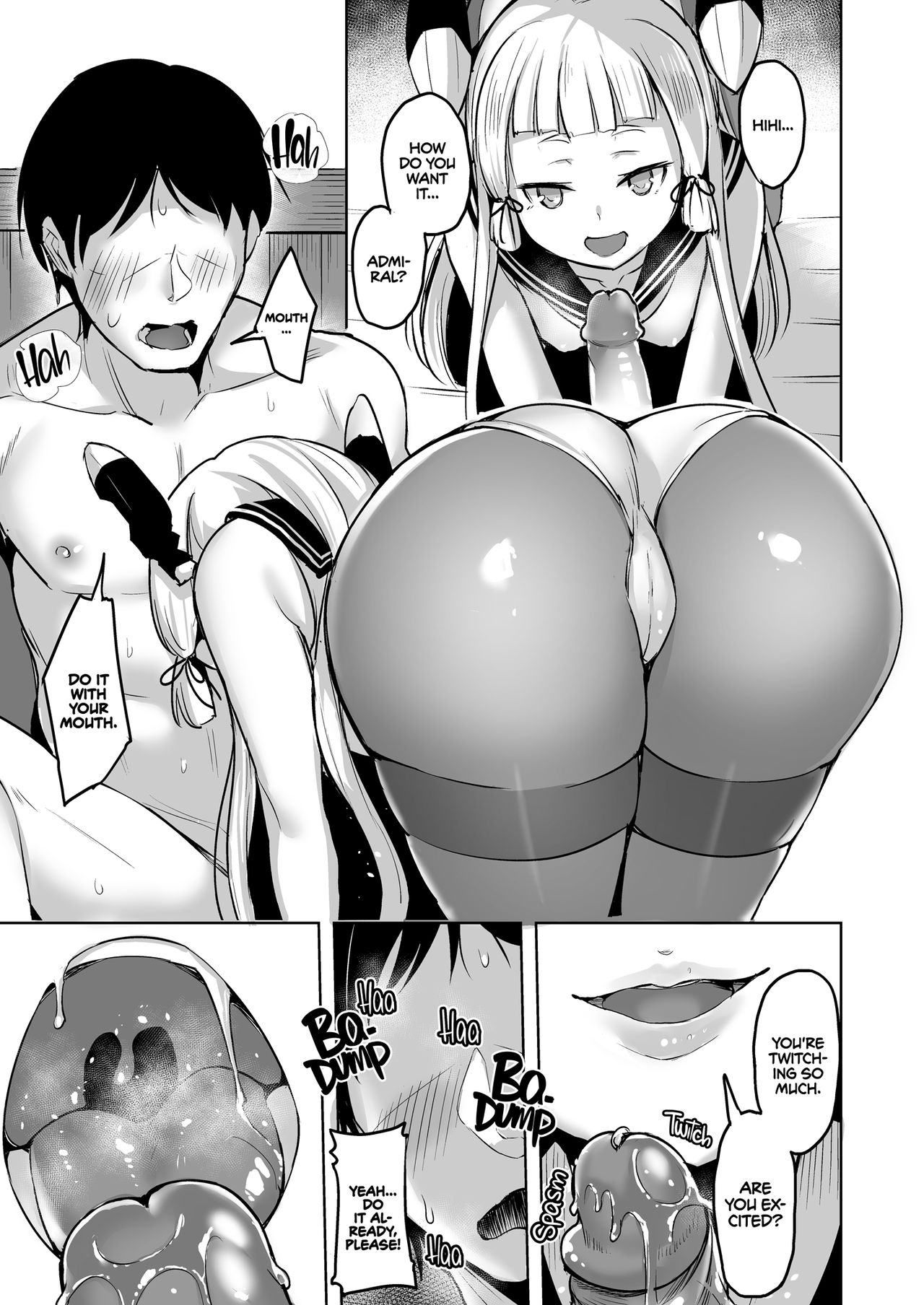 A Lil’ Bit Sadistic Murakumo Has Her Fun With Admiral page 9