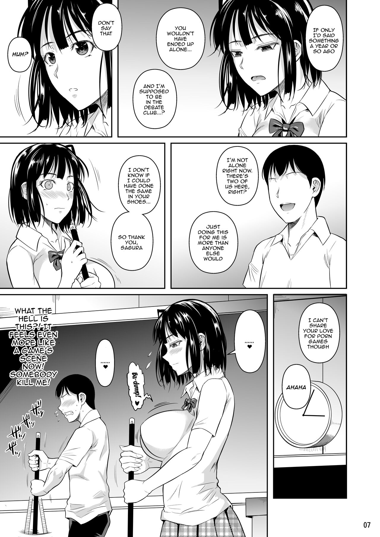 A Loner Makes the Right Choices And Goes Out With a Seiso Girl. Of Course There's Sex As Well. page 8