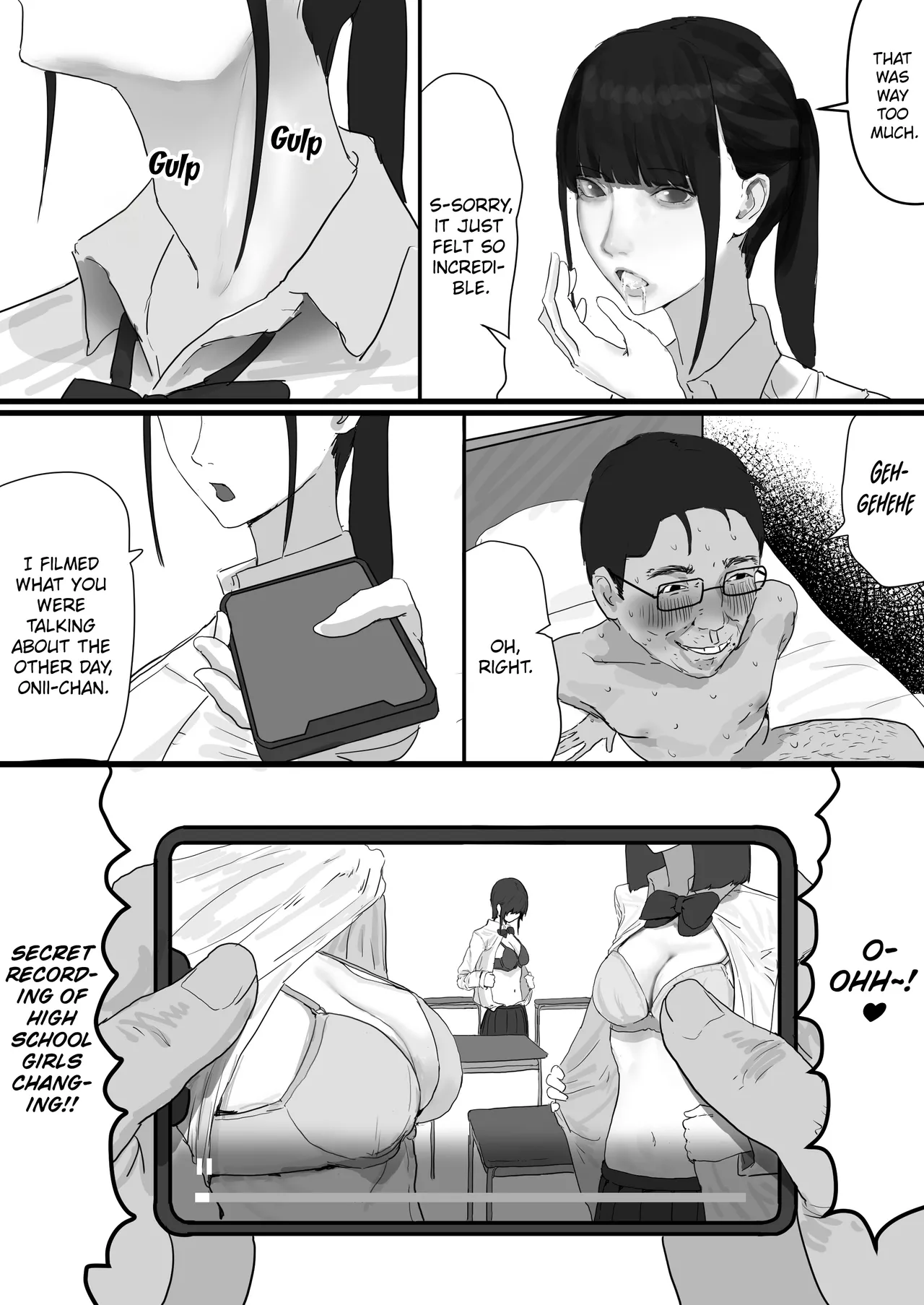 A Loser Introvert Gets Dragged by His Little Sister to a School Trip Bathhouse With Nothing but High School Girls and Ends up in a Bareback 18-Girl Harem Orgy!! page 10