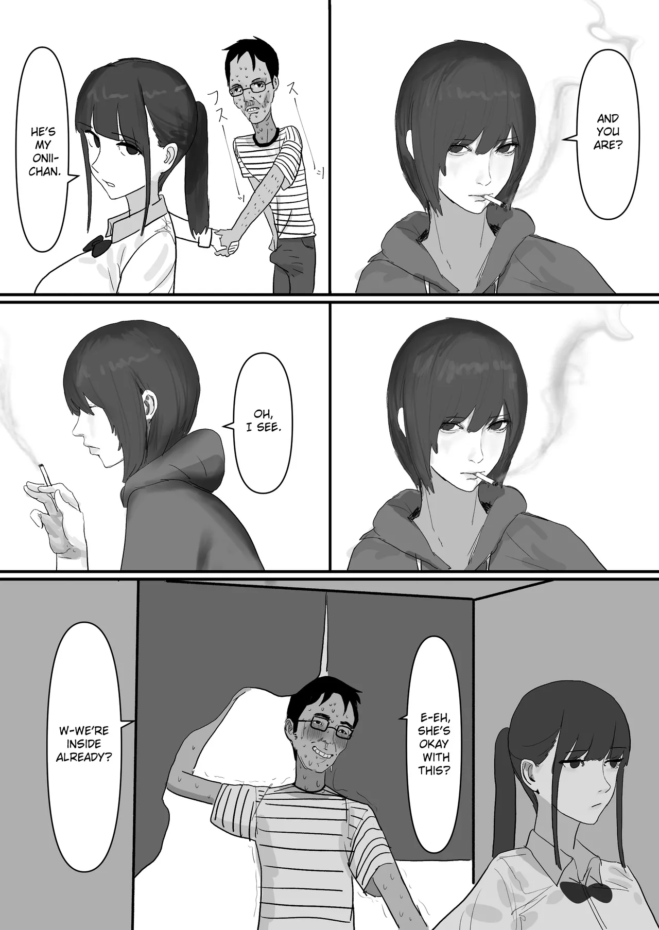 A Loser Introvert Gets Dragged by His Little Sister to a School Trip Bathhouse With Nothing but High School Girls and Ends up in a Bareback 18-Girl Harem Orgy!! page 28
