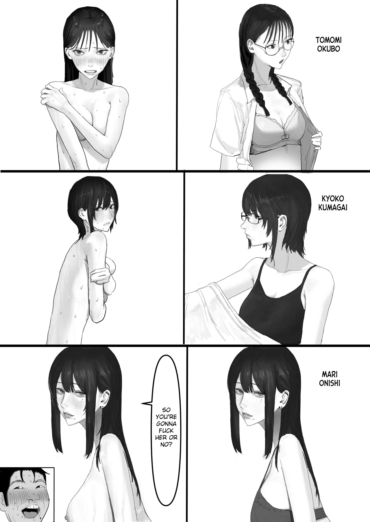 A Loser Introvert Gets Dragged by His Little Sister to a School Trip Bathhouse With Nothing but High School Girls and Ends up in a Bareback 18-Girl Harem Orgy!! page 56