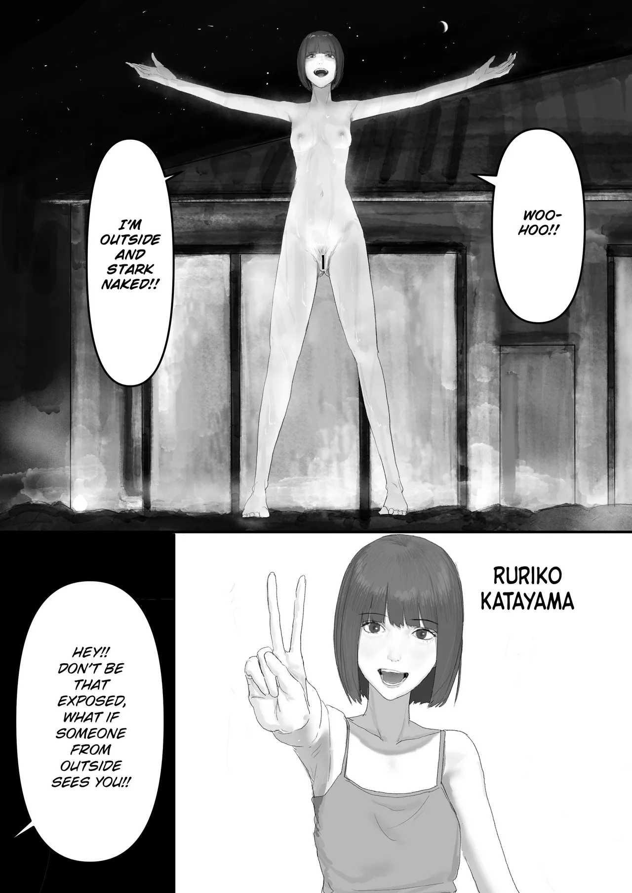 A Loser Introvert Gets Dragged by His Little Sister to a School Trip Bathhouse With Nothing but High School Girls and Ends up in a Bareback 18-Girl Harem Orgy!! page 61