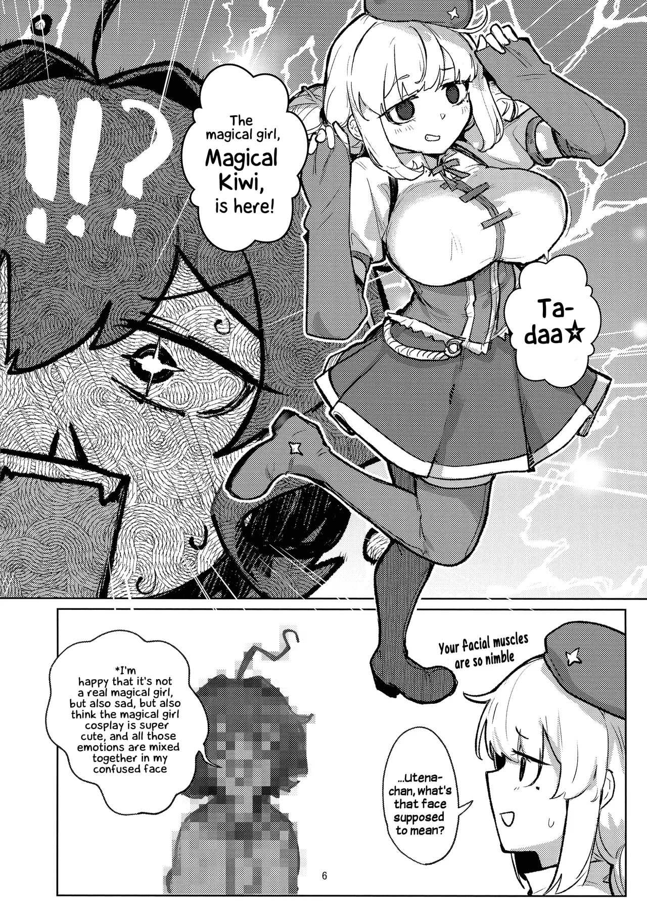 A Magical Girl at the "Aahn!" Hotel page 6