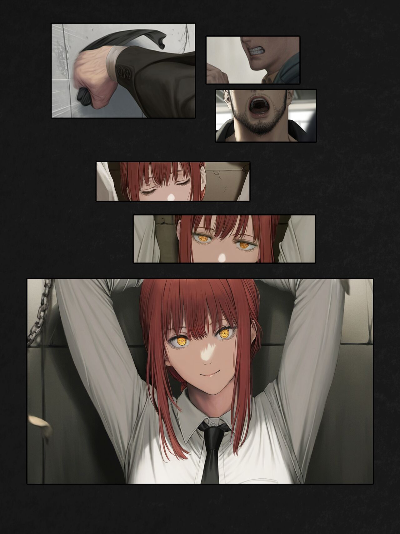 A Makima Doujin: The Day They Controlled a Devil page 9