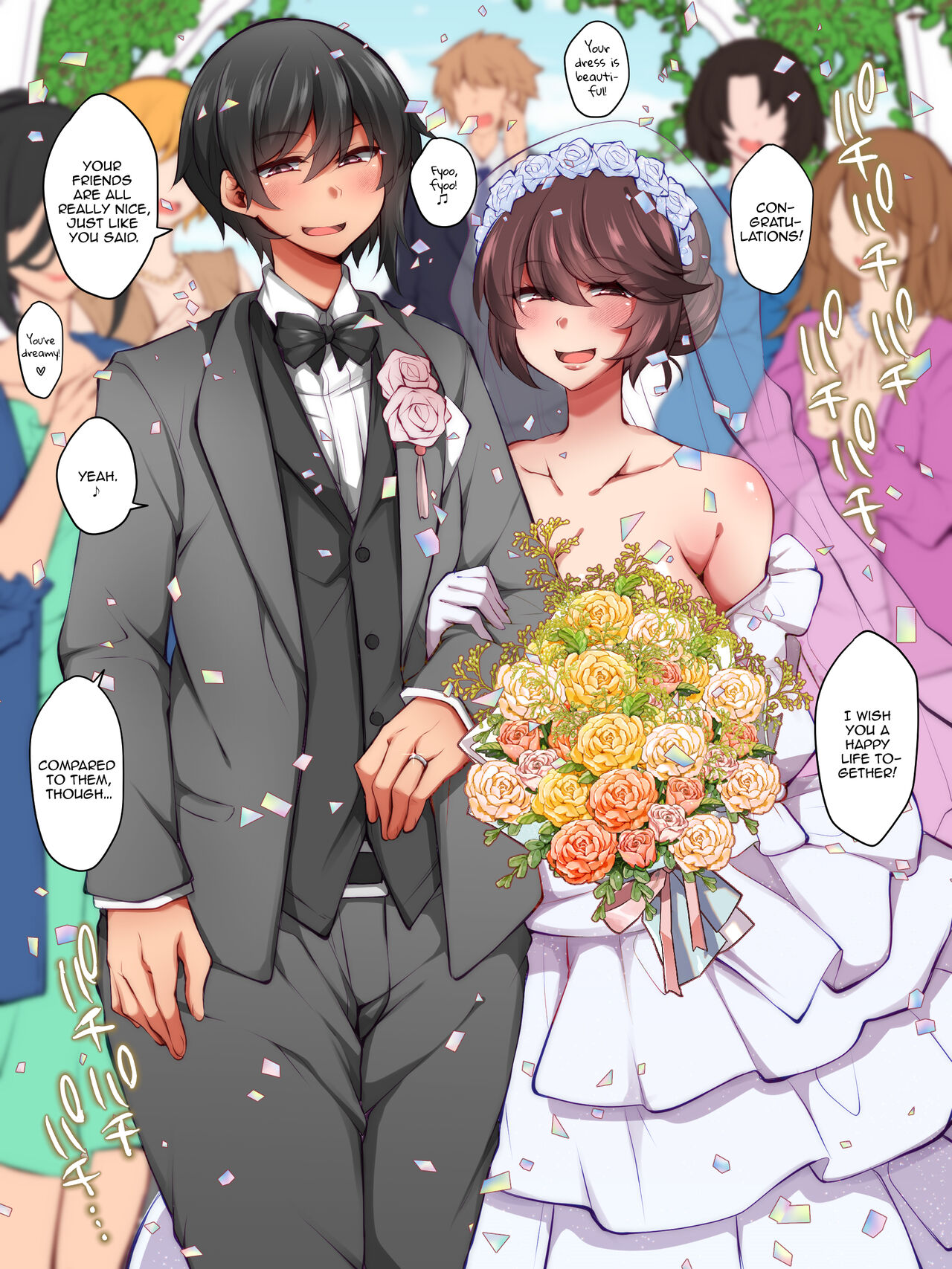 A Man Who Tried to Get Between a Futanari Lesbian Couple page 30