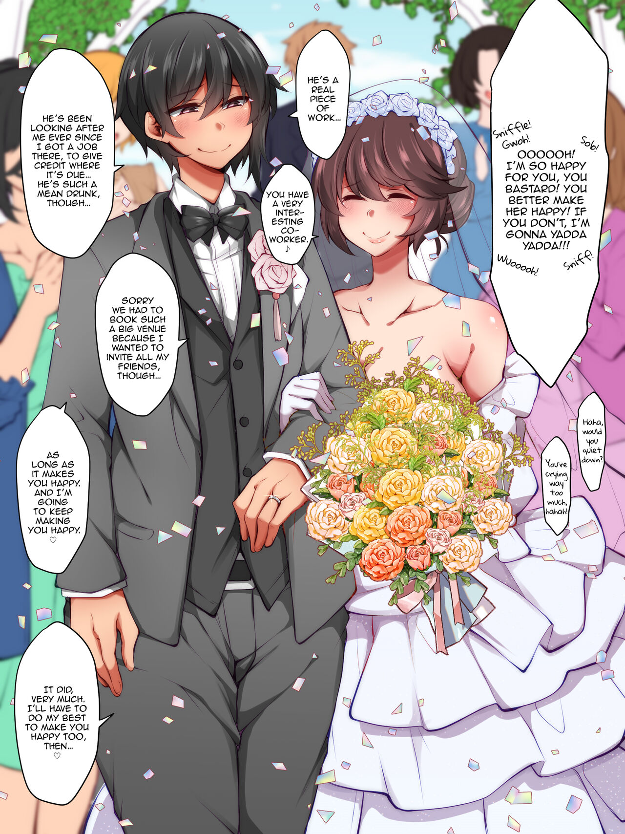 A Man Who Tried to Get Between a Futanari Lesbian Couple page 31