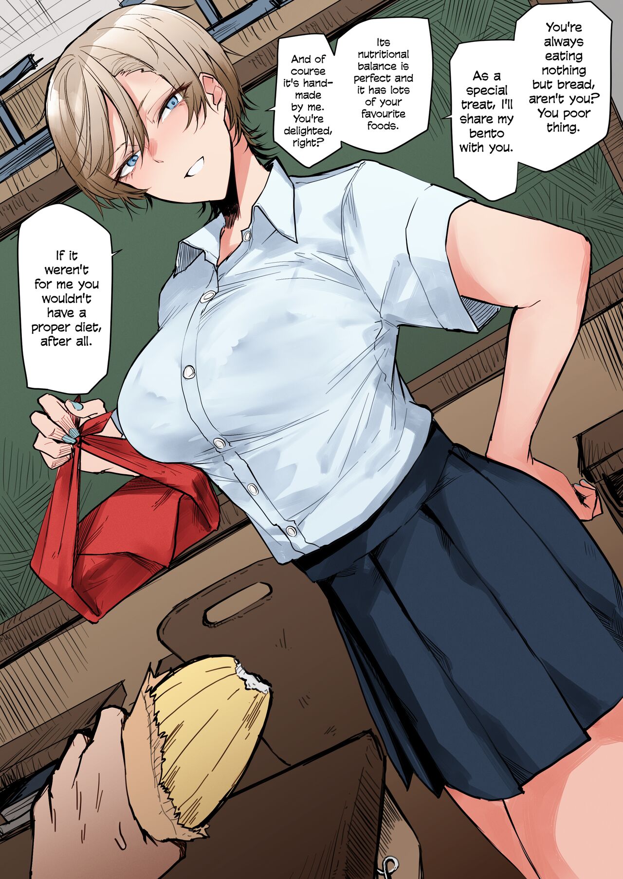 A Manga About An Arrogant, Handsome Onee-San page 1