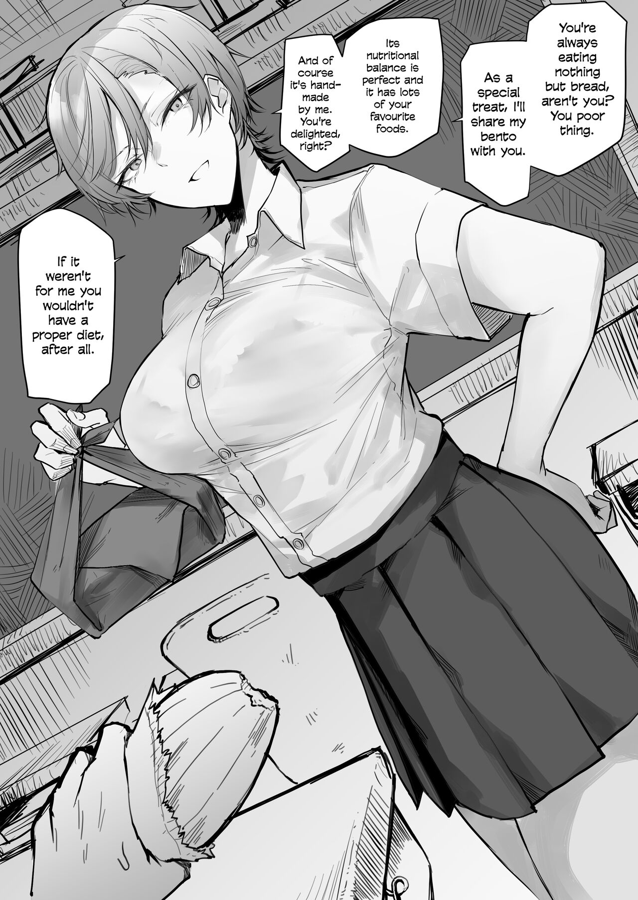 A Manga About An Arrogant, Handsome Onee-San page 1