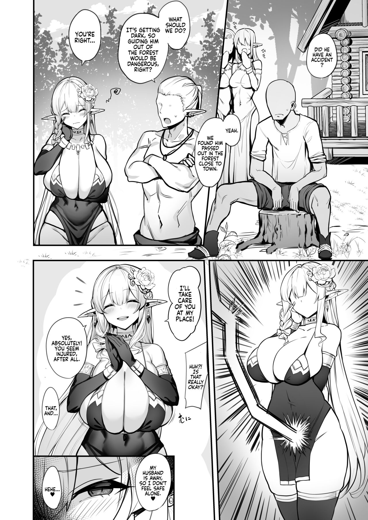 A Manga About an Elf Housewife page 6