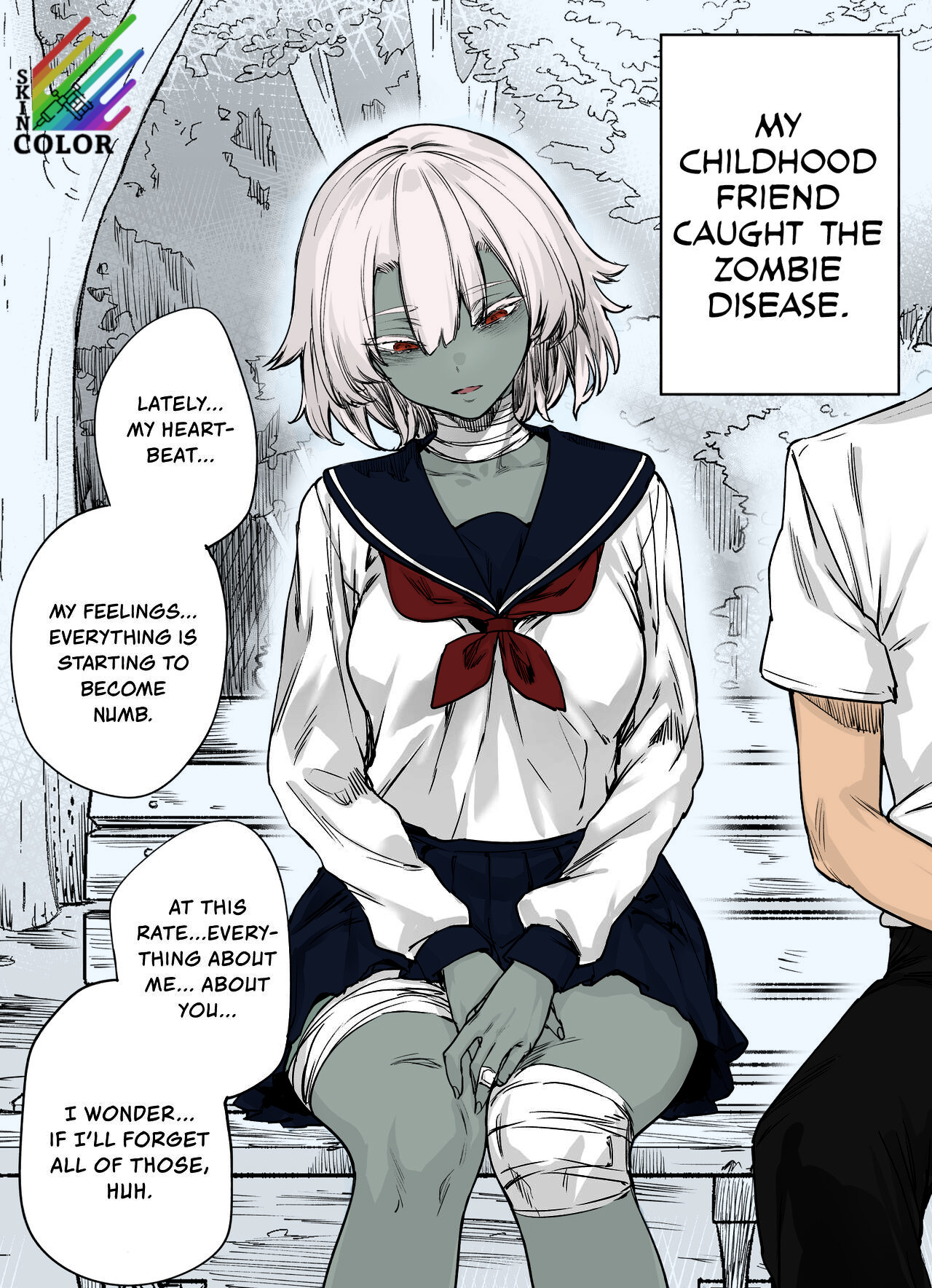 A Manga About Teaching My Zombie Childhood Friend The Real Feeling of Sex page 1