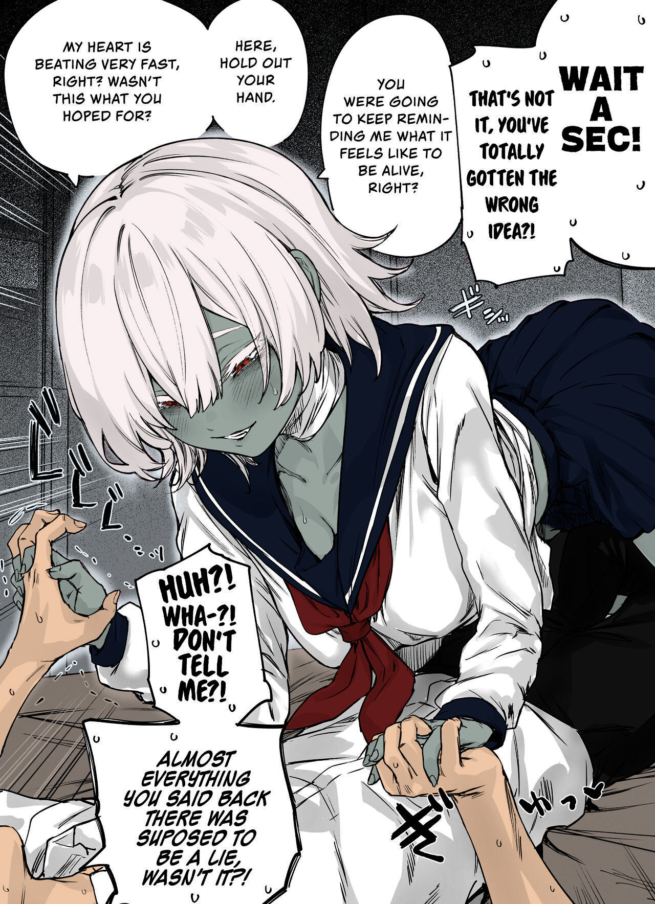 A Manga About Teaching My Zombie Childhood Friend The Real Feeling of Sex page 3