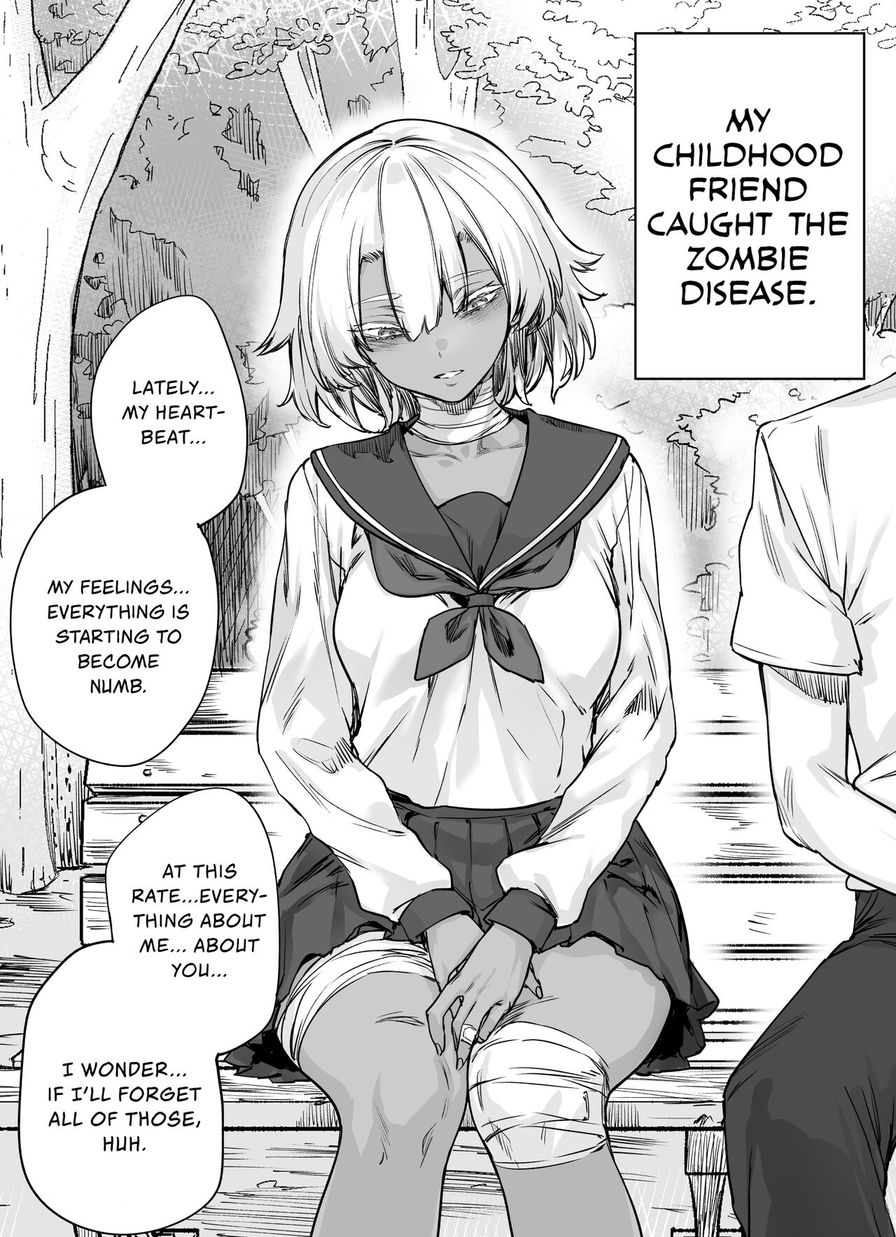 A Manga About Teaching My Zombie Childhood Friend The Real Feeling of Sex page 1