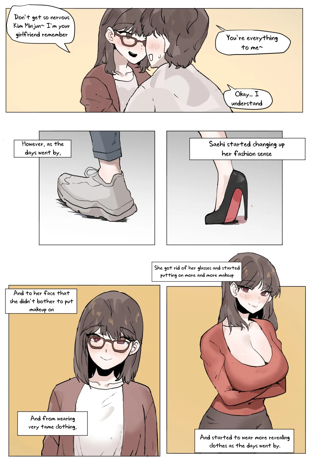 A Manwha Where my Childhood Friend Gets NTR'd page 10
