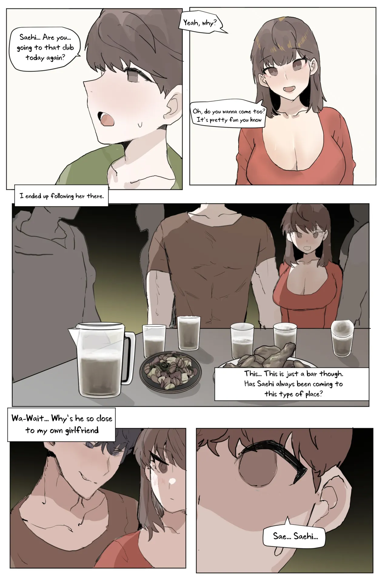 A Manwha Where my Childhood Friend Gets NTR'd page 11