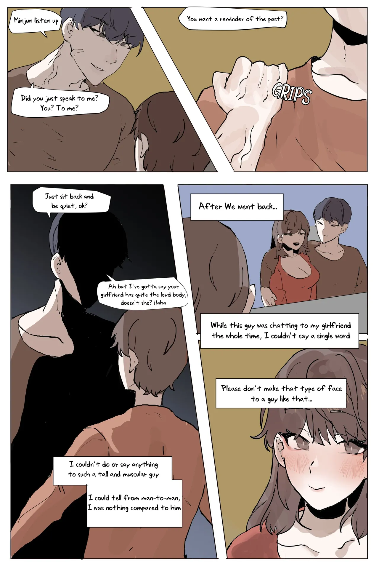A Manwha Where my Childhood Friend Gets NTR'd page 13