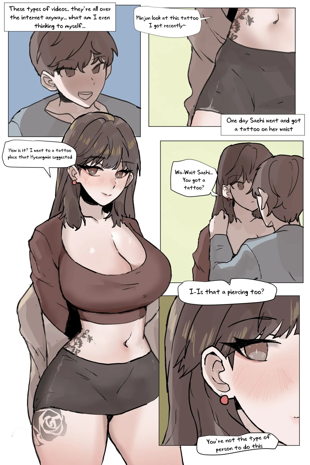 A Manwha Where my Childhood Friend Gets NTR'd page 16