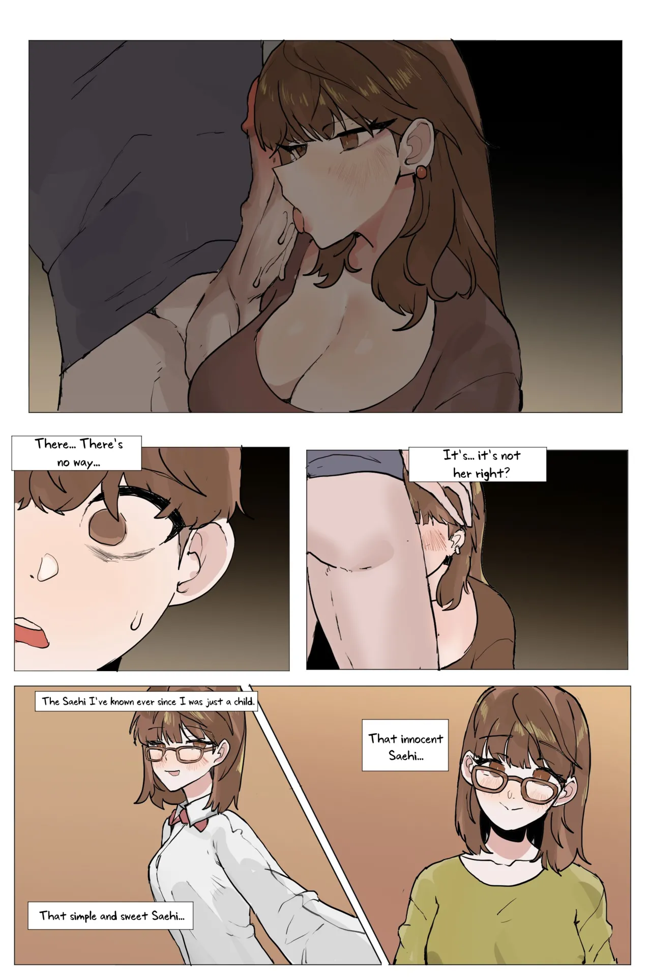 A Manwha Where my Childhood Friend Gets NTR'd page 19