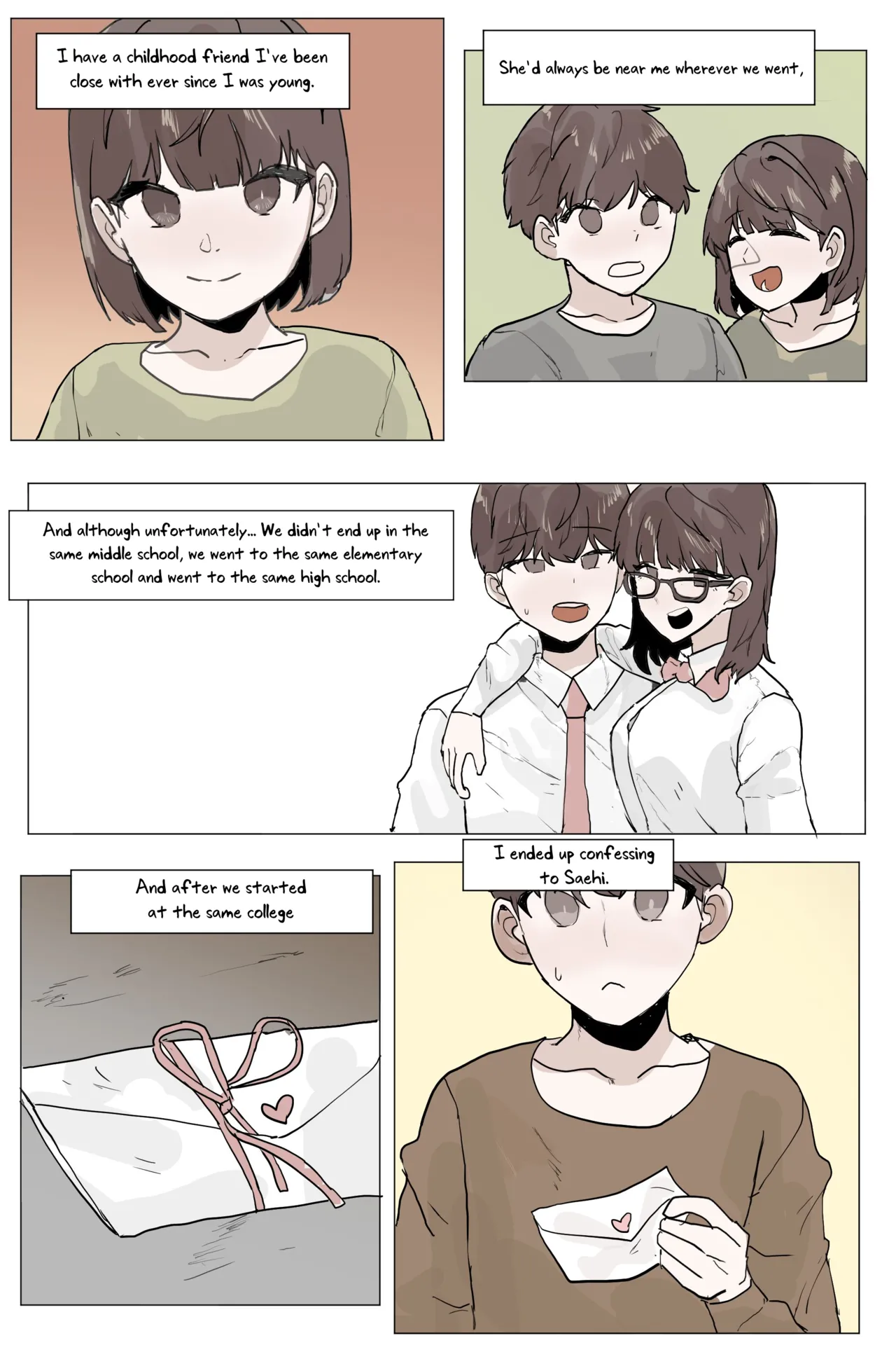 A Manwha Where my Childhood Friend Gets NTR'd page 5