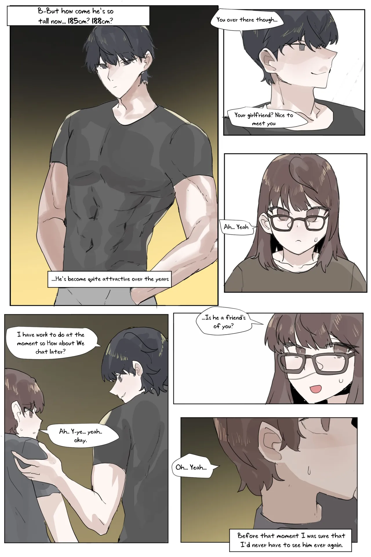 A Manwha Where my Childhood Friend Gets NTR'd page 8