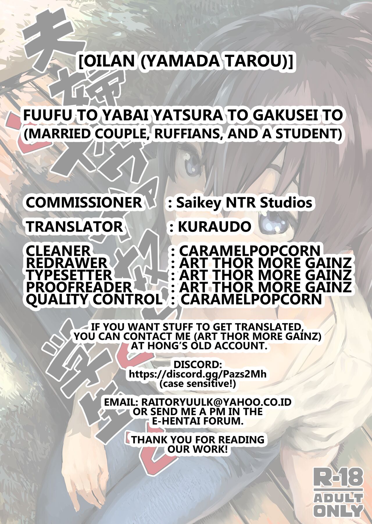 A Married Couple, Ruffians, and a Student page 70