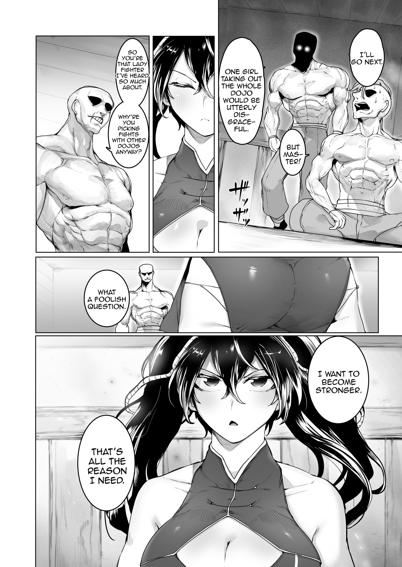 A Martial Artist’s Defeat ~Bondage, Drugs, and Forced Orgasms~ page 3