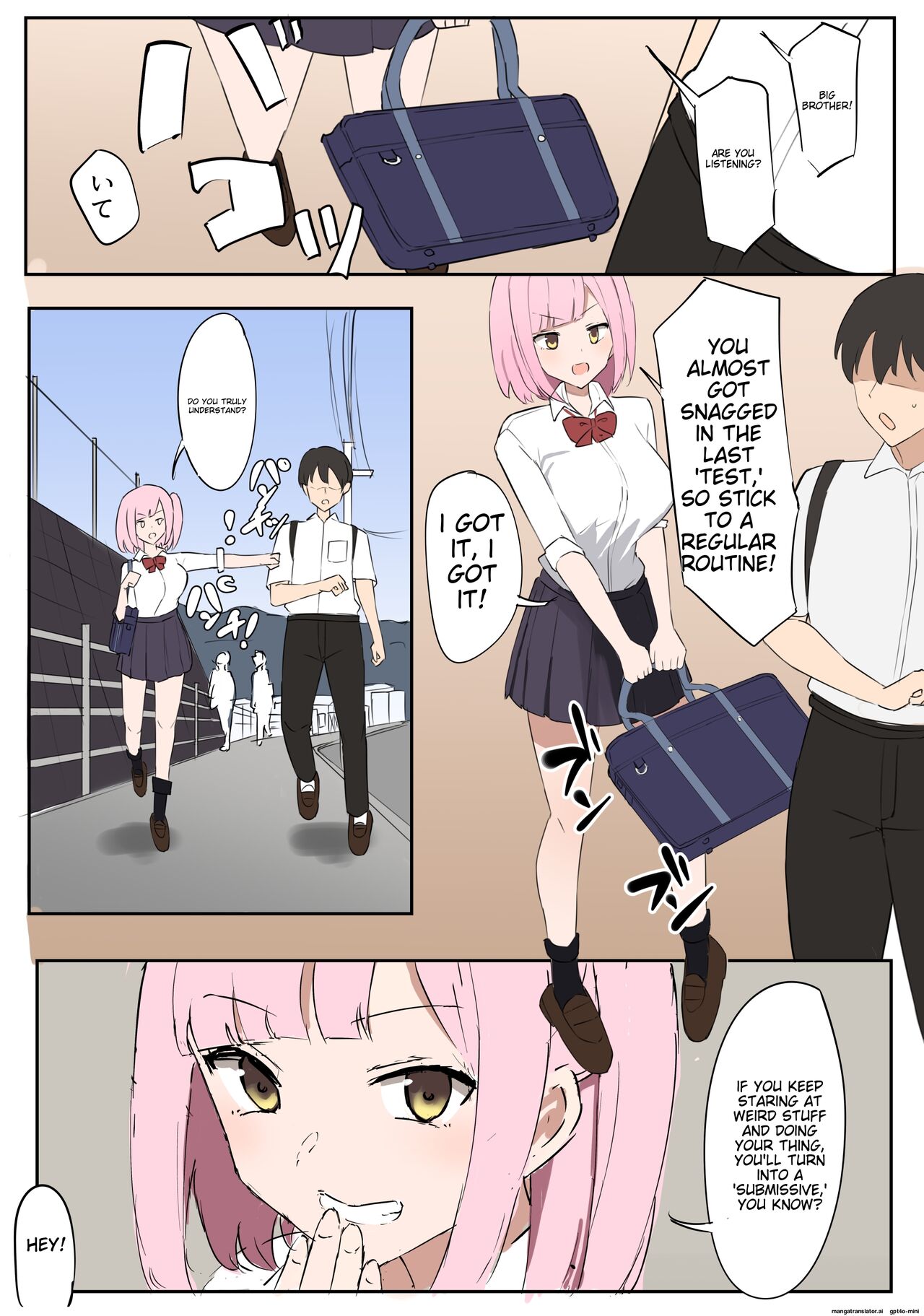 A masochist can't pass on their genes! page 1