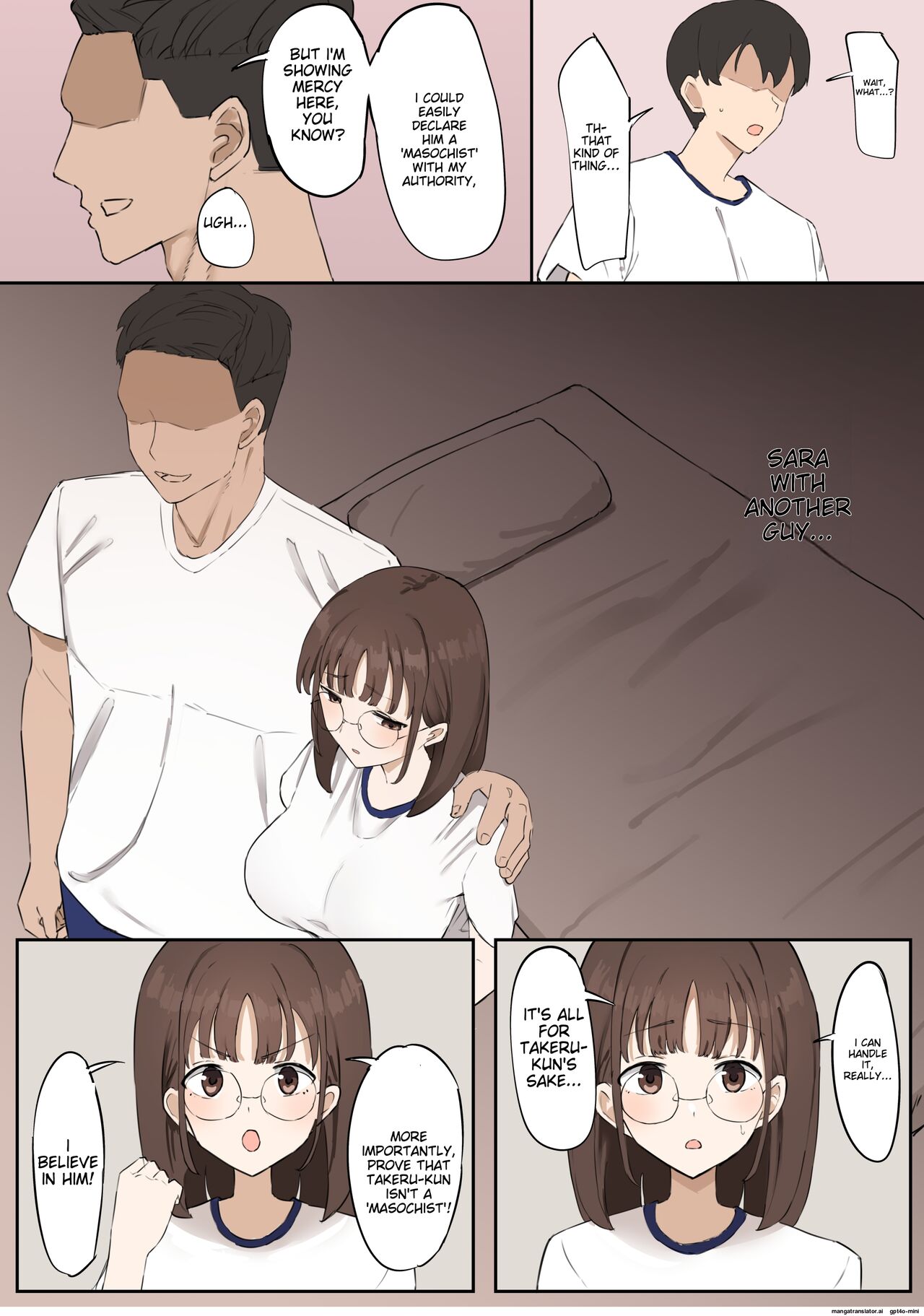 A masochist can't pass on their genes! page 11