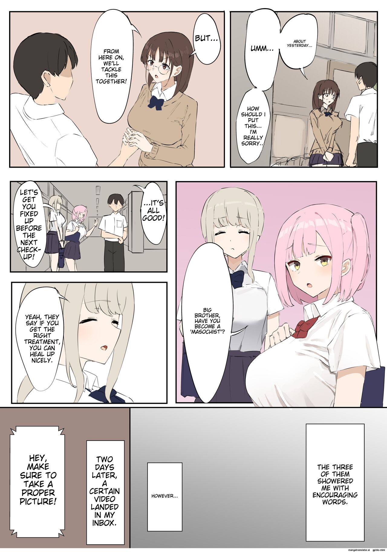 A masochist can't pass on their genes! page 15
